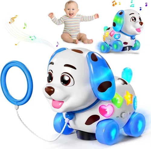 Juguetes musicales para niños de 1 año, regalos para bebés de 6-12-18 meses, juguetes de aprendizaje para cachorros para niños de 1 año, regalos