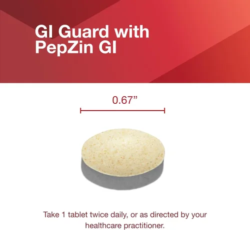 Miniatura 7 de Protocol for Life Balance GI Guard - para la salud gástrica y la comodidad - con PepZin GI - Soporte intestinal digestivo - Sin OMG y vegano - 60