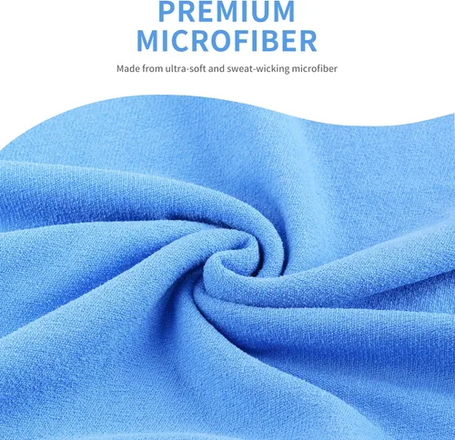 Miniatura 2 de MICROFI Toalla Estera de Microfibra para Yoga Caliente, 24 x 72 pulgadas, con Agarre de Silicona Antideslizante, Correas Elásticas de Ajuste Seguro