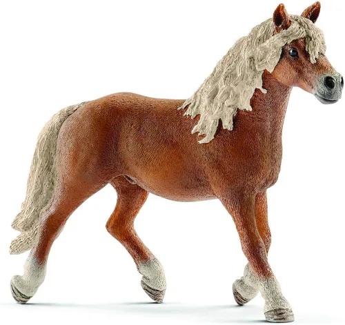 Miniatura 7 de Schleich Horse Club, figurilla de animal, juguetes de caballo para niñas y niños de 5 a 12 años, semental Akhal-Teke, edades 5+