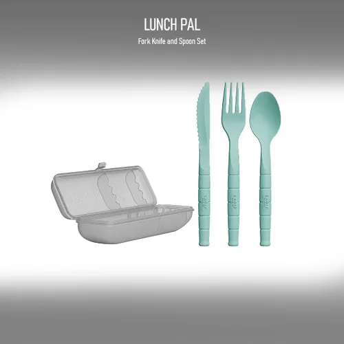 Miniatura 4 de Ka-Bar 9939 Lunch Pal - Cuchillo utilitario compacto para uso diario con tenedor y cuchara