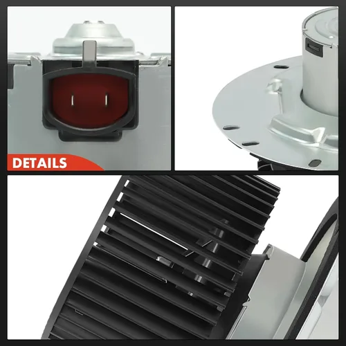 Miniatura 6 de A-Premium Conjunto de motor del ventilador de calentador HVAC compatible con vehículos Ford – Ranger 1995-1997, camioneta de cabina