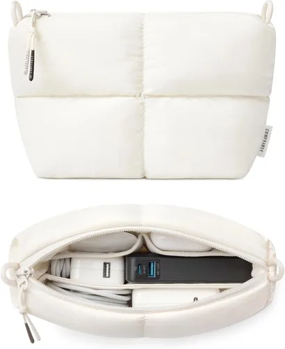 Miniatura 9 de Comfyable Puffy - Funda organizadora de artículos electrónicos de viaje, bonita bolsa tecnológica para mujeres y hombres, bolsa de almacenamiento