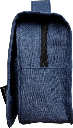 Miniatura 2 de Brookstone Neceser de viaje – Neceser para mujeres y hombres con gancho para colgar – Organizador de artículos de tocador ligero para viajes, Azul