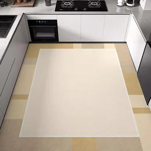 Miniatura 13 de Tapete de cocina, antideslizante, tapete de escritorio cómodo de pie, impermeable, antideslizante, alfombras de cocina absorbentes para cocina
