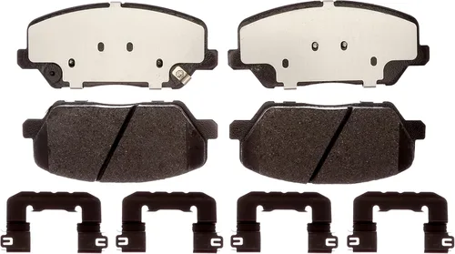 Miniatura 17 de Raybestos Element3 EHT™ Juego de pastillas de freno delantero de repuesto para Mini Cooper seleccionados de los años modelo 02-16, Mini Cooper