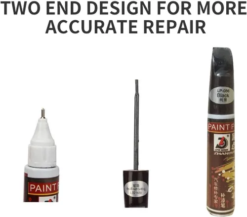 Miniatura 2 de Pluma de pintura de relleno para reparación de arañazos de automóvil, pintura de retoque negra, bolígrafo de retoque de pintura para uso especial