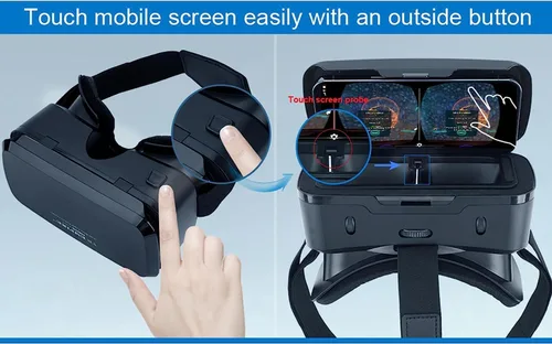 Miniatura 2 de Auriculares de realidad virtual para teléfono celular, auriculares de realidad virtual, gafas 3D, gafas de realidad virtual, gafas de realidad