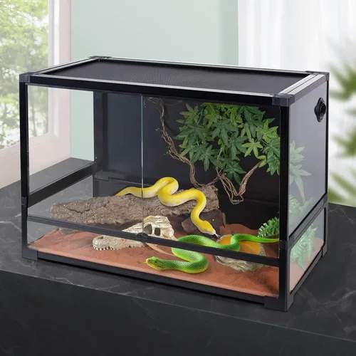 Miniatura 6 de Juguete realista de serpiente falsa – Figuras de animales de serpiente elásticas realistas – Accesorios de broma de Halloween, juguetes para aliviar