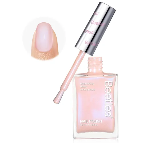 Miniatura 7 de Beetles Esmalte de uñas – Esmalte de uñas de dedos rojos de secado rápido (0.5 onzas líquidas), no necesita lámpara UV, esmalte de uñas, manicura