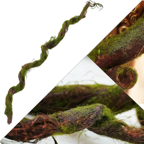 Miniatura 9 de Ramas de árbol artificiales de 70.86 pulgadas, enredaderas de reptiles, ramitas de árbol falso, liana para flores de cerezo, guirnalda de vid