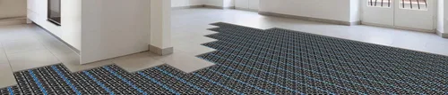 Miniatura 2 de SunTouch HeatMatrix - Tapete de membrana antifractura con forro polar no tejido de una capa para instalación del sistema de alambre calefactor