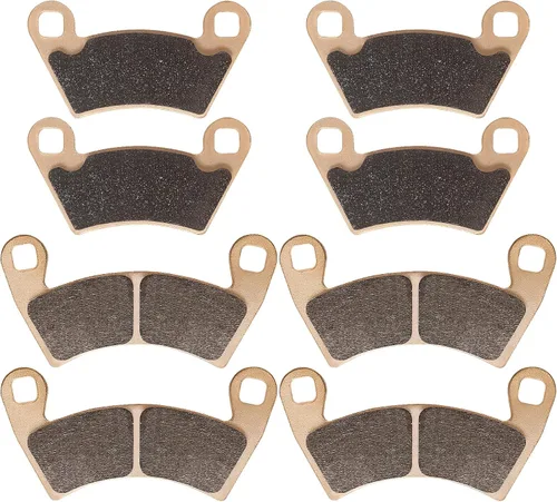 LOCOPOW Pastillas de freno sinterizadas para Polaris Ranger 800 500 570 700 900 XP compatibles con Polaris RZR 900 XP Ranger Crew 500 RZR 4 800 RZR