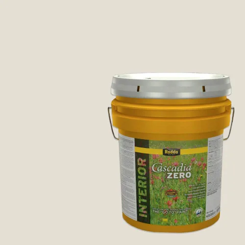 Miniatura 126 de Rodda Paint CASCADIA XL - Pintura e imprimación satinada para exteriores en uno, cuarto de galón, blanco abstracto