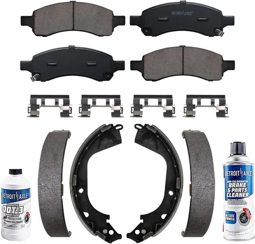 Miniatura 42 de Detroit Axle - Kit de freno delantero para Ford F-150 2010-2011, Ford Expedition Lincoln Navigator 2010-2021, repuesto de pastillas de freno