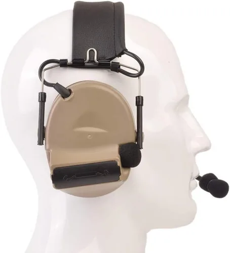 Miniatura 5 de Orejeras electrónicas de protección auditiva y auriculares de comunicación Beige Bronceado
