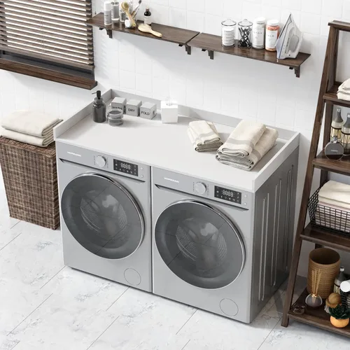 Miniatura 3 de OfficeSimpli Superficie para Lavadora y Secadora, Fabricada en Estados Unidos, Almohadillas Antideslizantes, Fácil Limpieza, Artículos Esenciales
