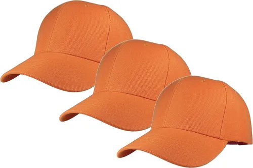 Miniatura 15 de Gelante - Gorra lisa de béisbol ajustable con correa trasera (3 unidades)