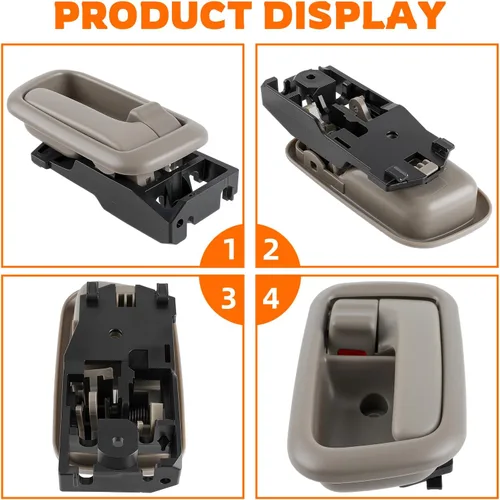 Miniatura 6 de GoaMotors Manijas interiores interiores para puertas compatibles con Toyota Tundra 2000-2006, 1 par delantero izquierdo para conductor y lado