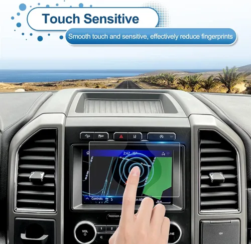 Miniatura 5 de 2015-2019 2020 2021 2022 2023 F-150 Protector de Pantalla para Ford F-150 Pantalla Táctil de 8 Pulgadas, Vidrio Templado 9H 2023 2022 2021 para Ford