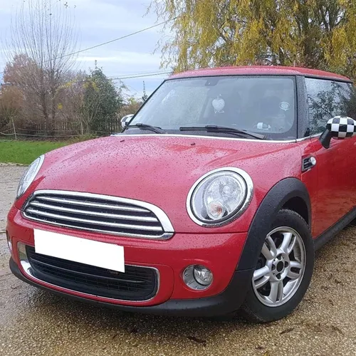 Miniatura 6 de Cromo conductor lado izquierdo faro Trim anillo biselCompatible con Mini Cooper 2007-2014 R56 R56 R57 R58 R59