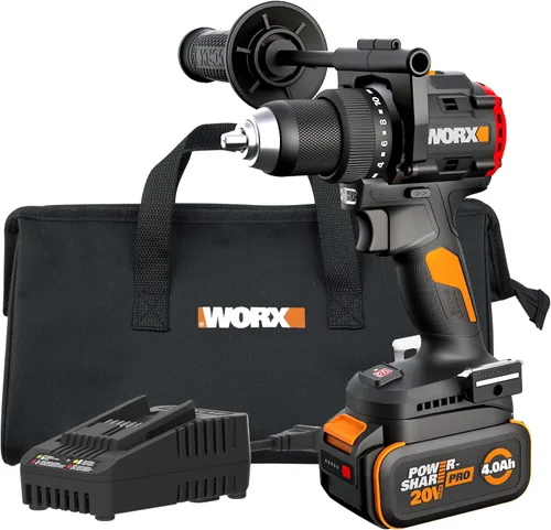 Miniatura 15 de Worx WX108L 20V 1/2" Taladro atornillador inalámbrico Power Share - (Baterías y cargador incluidos)