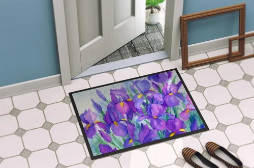 Miniatura 4 de Caroline's Treasures IBD0256JMAT - Tapete de 24 x 36 pulgadas para puerta delantera, para interiores y exteriores, antideslizante, lavable, de pelo