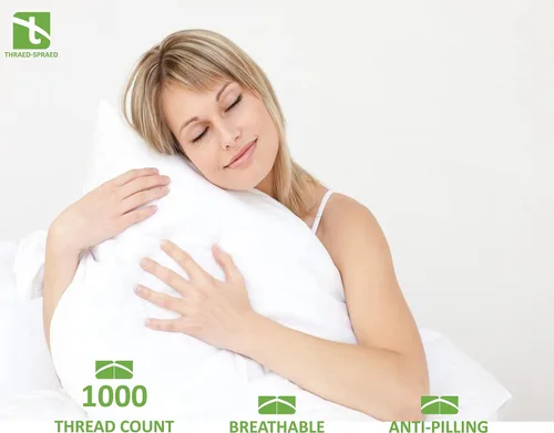 Miniatura 5 de Juego de sábanas tamaño Queen de 25 pulgadas con bolsillos extra profundos para cama ajustable, 1000 hilos, 100% algodón egipcio, tejido satinado