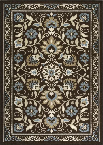 Miniatura 11 de Maples Rugs Florence - Alfombra antideslizante y lavable de 2 pies 6 pulgadas x 3 pies 10 pulgadas para pasillo de cocina