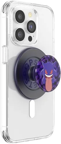 PopSockets PopGrip para MagSafe, agarre magnético y soporte para teléfono, tapa intercambiable, agarre seguro para fundas MagSafe de iPhone, soporte