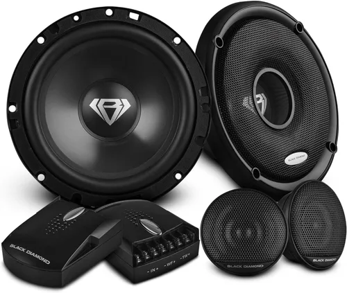 Miniatura 10 de BLACK DIAMOND DIA-525.2 - Altavoces coaxiales de 2 vías para automóvil de 5.25 pulgadas, 40 W RMS / 120 W máximo, 4 ohmios, tweeters de cúpula PEI
