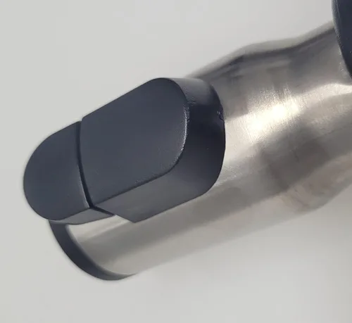 Miniatura 4 de Varita telescópica mejorada compatible con aspiradoras Miele. 1.378 in de metal no eléctrico. Compatible con C1 C2 C3 S2 S4 S6 Comparar con la parte