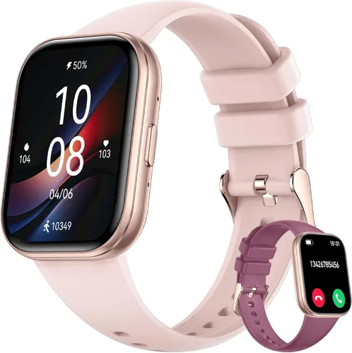 Miniatura 11 de Smart Watch for Women with Bluetooth Call Answer/Dail,1.75" DIY Dial Fitness Watch with Heart Rate Sleep Monitor Step Counter Calorie 120+Sport