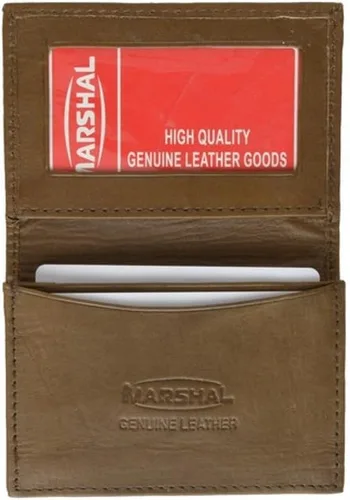 Miniatura 4 de Cartera extensible de piel auténtica con tarjetero de tarjeta de crédito