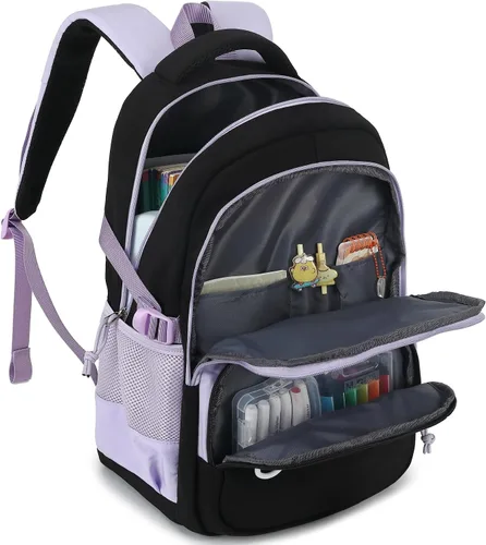 Miniatura 8 de CAMTOP Mochila escolar para laptop universitaria, mochila para computadora de 15.6 pulgadas para mujeres y niñas