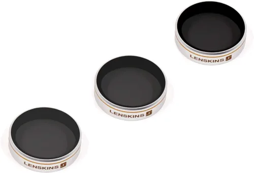 Miniatura 3 de Paquete de 3 filtros de lente de cámara ND4/ND8/ND16 para DJI Phantom 4 Pro/Pro+/Advance, AGC Optics, sellado contra la intemperie, filtro