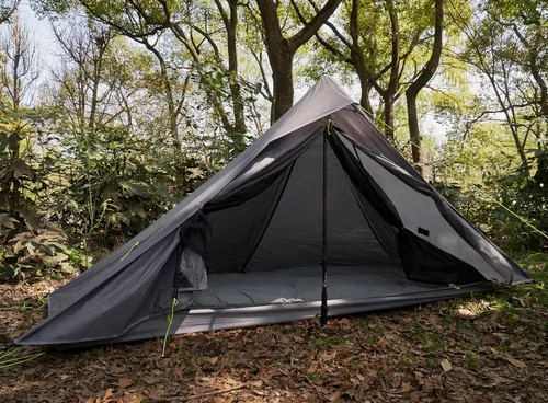 Miniatura 7 de Altair One - Tienda de campaña de senderismo ultraligera, nailon SIL impermeable, doble pared, 3 estaciones, refugio para 1 persona para mochileros