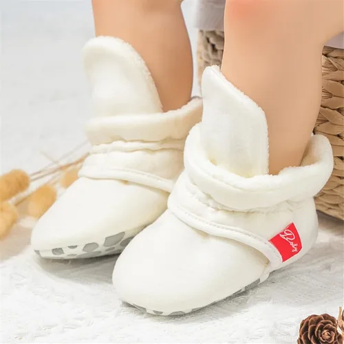 Miniatura 20 de SOFMUO Pantuflas unisex para bebé, niña, niño, ligeras, antideslizantes, para interiores, zapatos de casa, botines para niños pequeños
