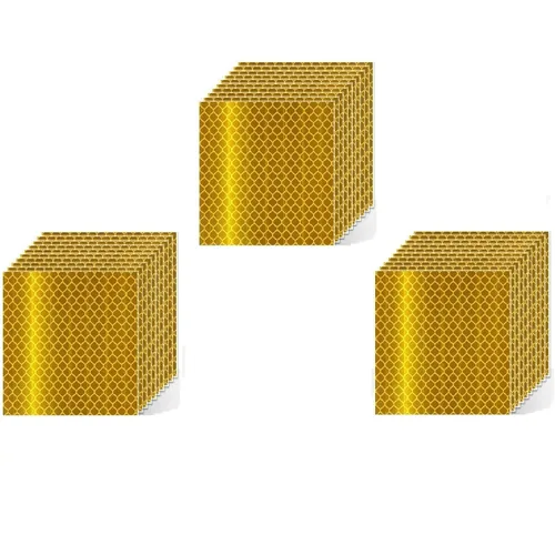 Miniatura 135 de Cinta reflectante blanca de 4 pulgadas, adhesivo de seguridad de advertencia impermeable para exteriores (10 pies)