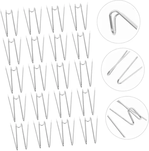 Miniatura 5 de Ganchos de pared de gancho afilado, ganchos multiusos, ganchos de acero inoxidable, panel de tela, ganchos de pared, ganchos de alambre de pared