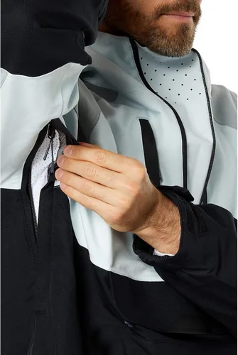 Miniatura 4 de Volcom Brighton - Chaqueta de snowboard con capucha para hombre Gris
