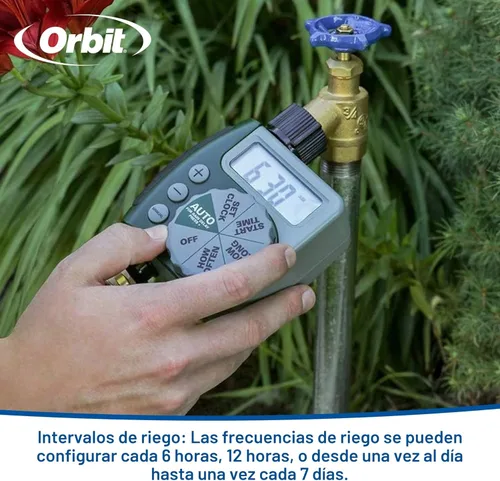 Miniatura 4 de Orbit 62067 Temporizador de riego digital programable de manguera de 1 salida, paquete de 2