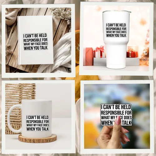 Miniatura 3 de (3 unidades) - Calcomanía de vinilo sarcástico, impermeable, botella de agua para laptop, vaso de automóvil, calcomanías de humor para adultos