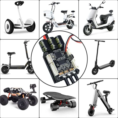 Miniatura 5 de Flipsky Controlador de velocidad eléctrico para monopatín FSESC6.7 70A Base en ESC6.6 con disipador de calor anodizado de aluminio