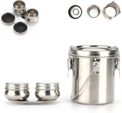 Lavadora de pinceles, limpiador de pinceles de acero inoxidable con contenedor de doble gota, soporte para pinceles de pintura, limpiador de