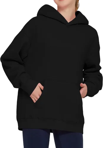Miniatura 3 de THE GYM PEOPLE Sudadera con capucha de gran tamaño para mujer, ajuste holgado, forro polar suave, con bolsillos