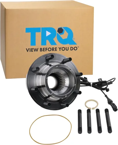Miniatura 121 de TRQ Cojinete de rueda delantera y conjunto de cubo con sensor ABS compatible con Toyota Sequoia 2008-2022 Tundra 2007-2021