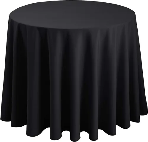Miniatura 33 de Hiasan Mantel redondo de 30 pulgadas – Mantel de tela de poliéster impermeable resistente a las manchas a prueba de derrames, para comedor, cocina