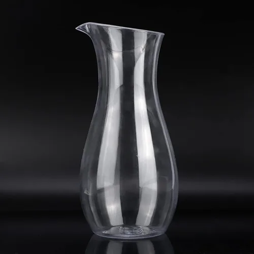 Miniatura 8 de Jarra de vidrio acrílico, jarra de limonada transparente, recipientes de plástico para jugo, botella alta de vidrio de leche para té helado, jugo