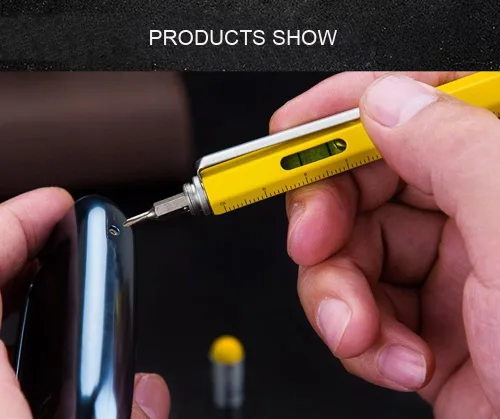 Miniatura 5 de Lápiz capacitivo, bolígrafo multiherramienta 7 en 1